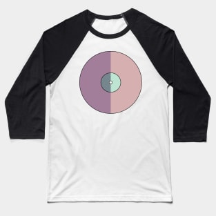 Vinyl Record - Pink + Blue Baseball T-Shirt